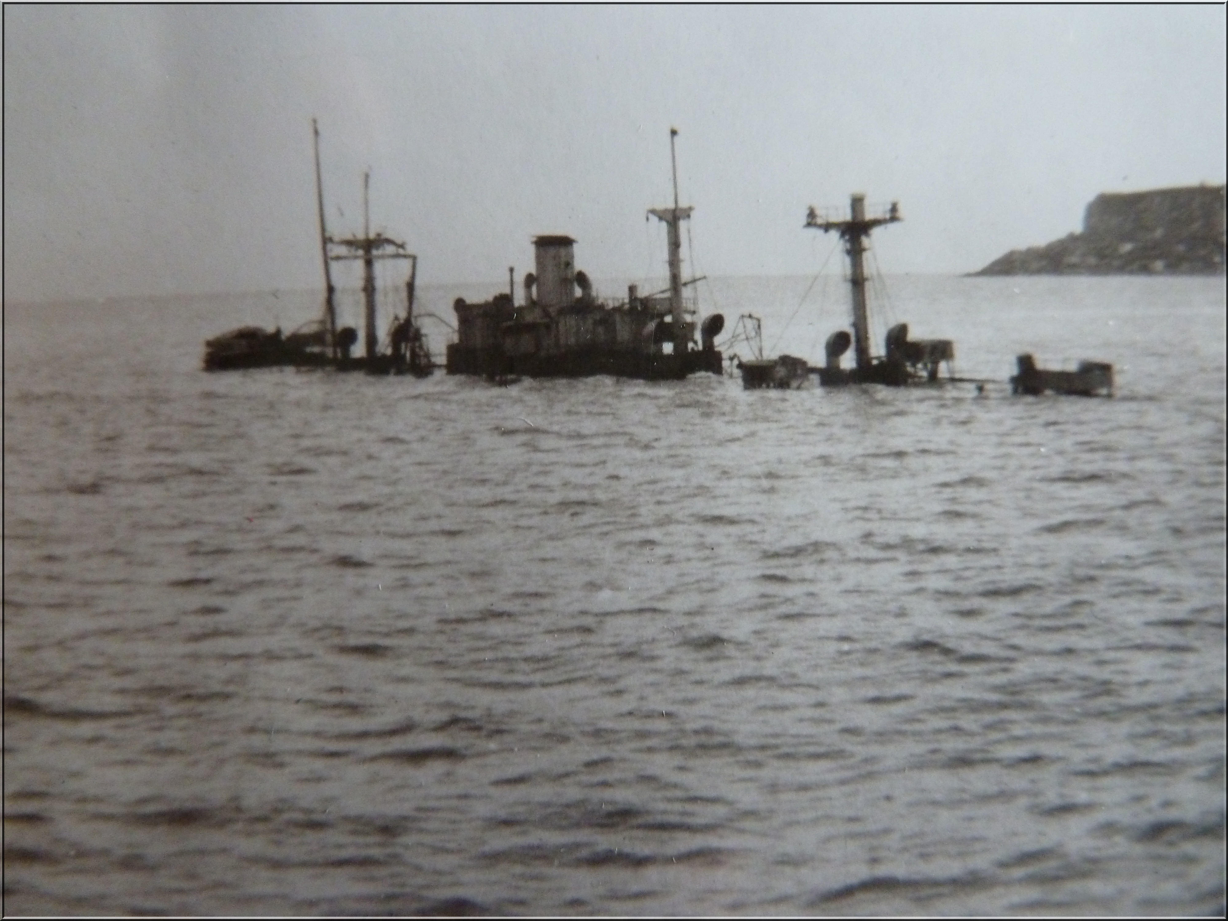 wreck leaving LeHavre harbor